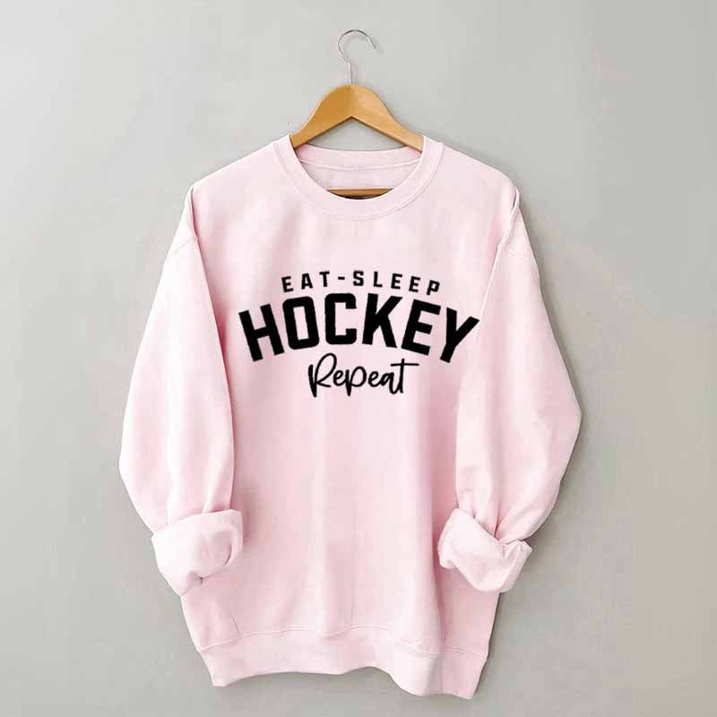 Eat Sleep Hockey Repeat Sweatshirt