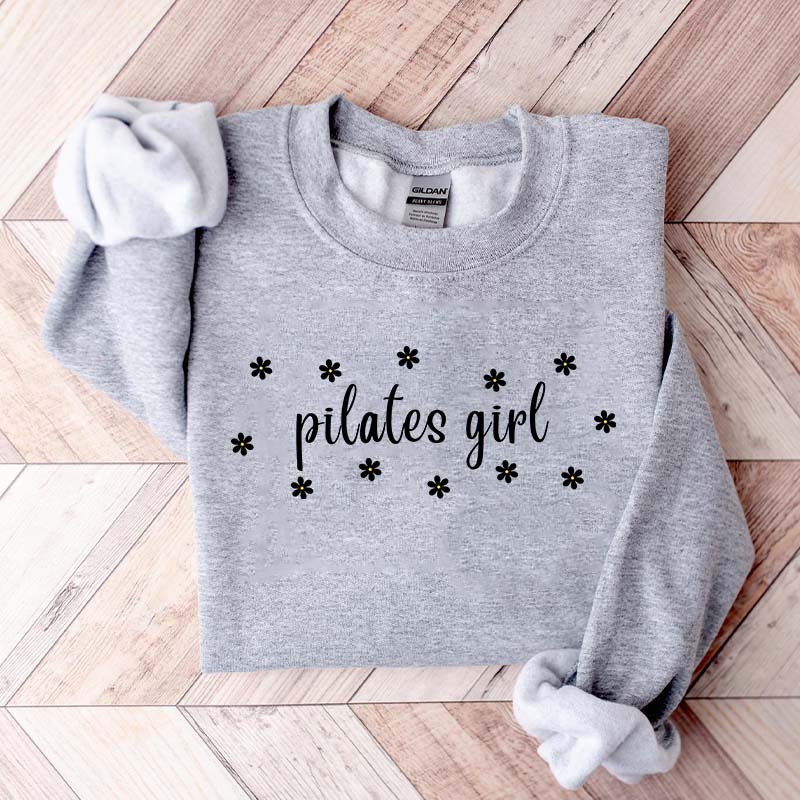 Comfort Colors Pilates Girl Dasiy Sweatshirt