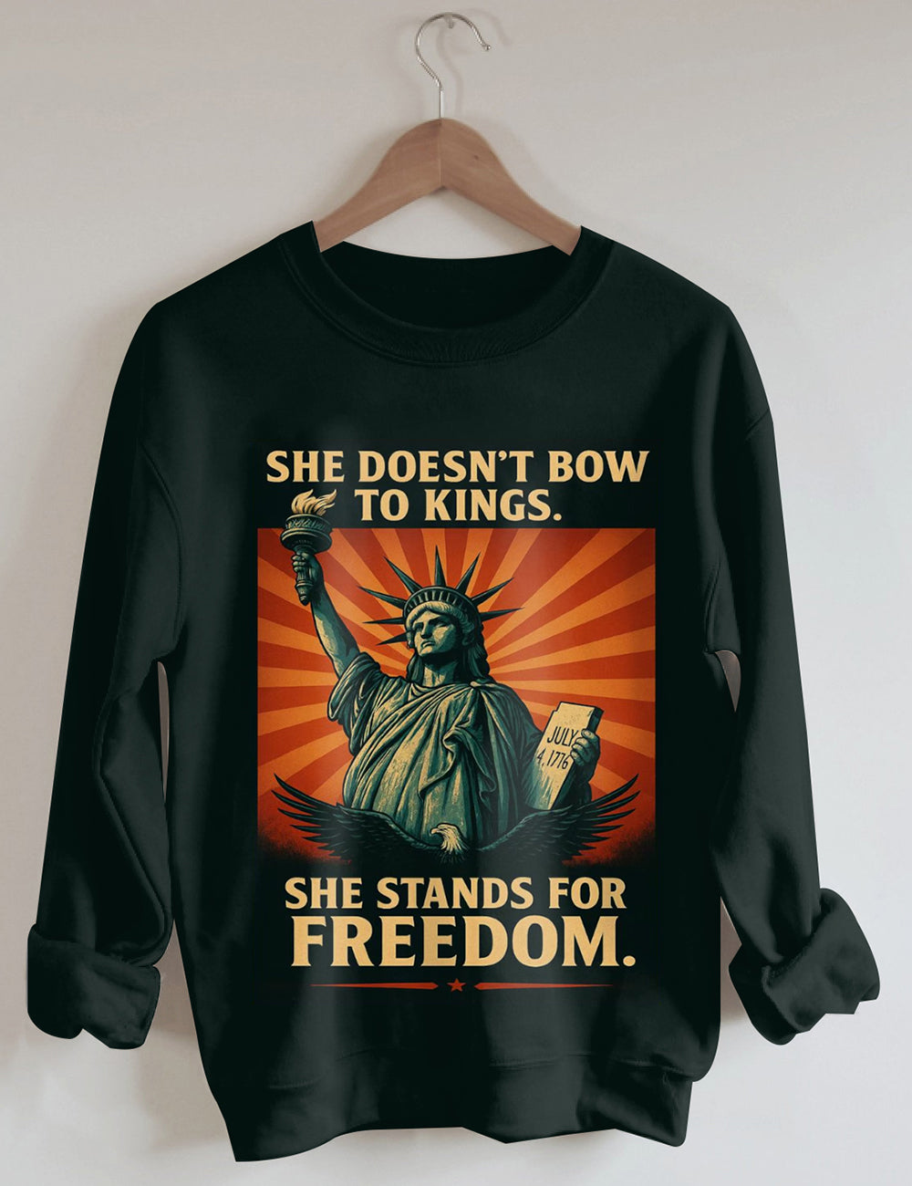 She Doesn’t Bow To Kings Resist Shirt