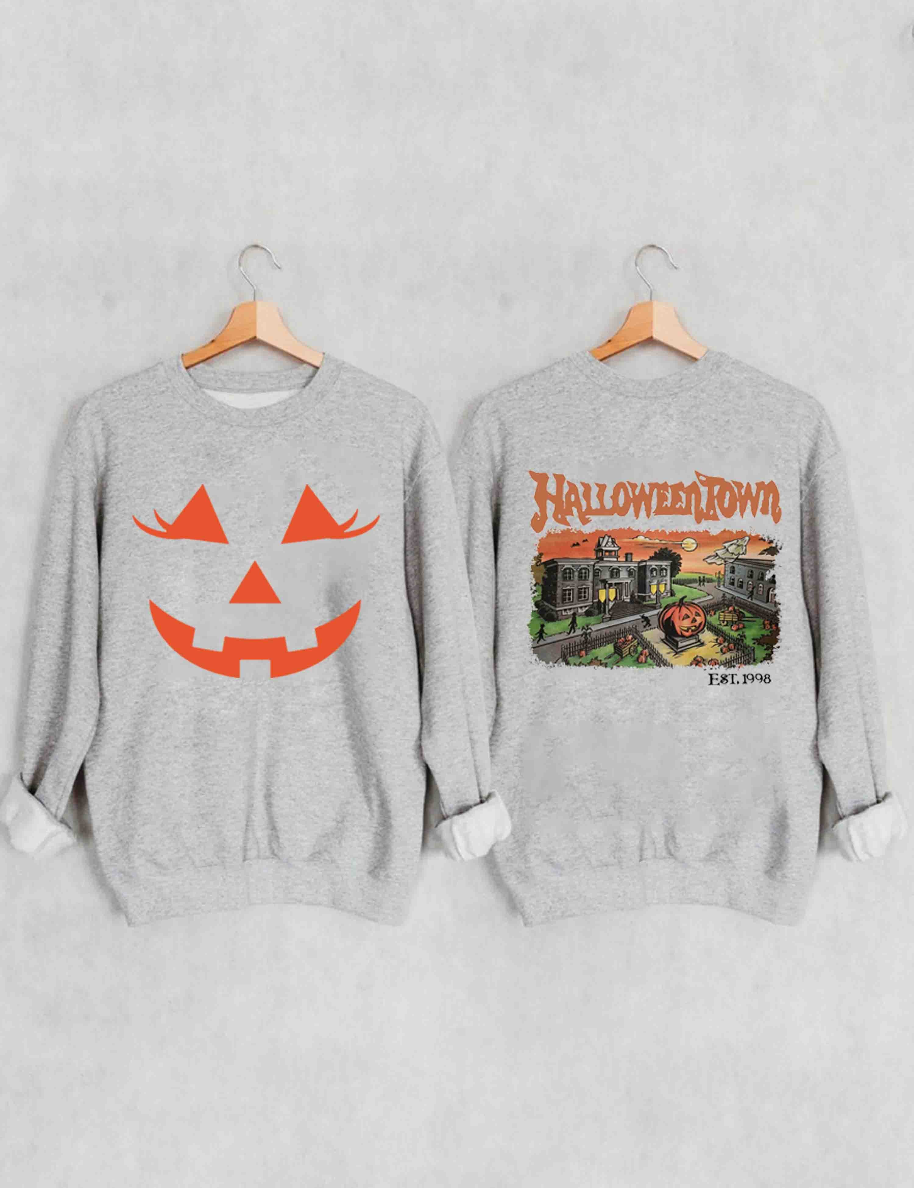 Smile Pumpkin Halloweentown Sweatshirt
