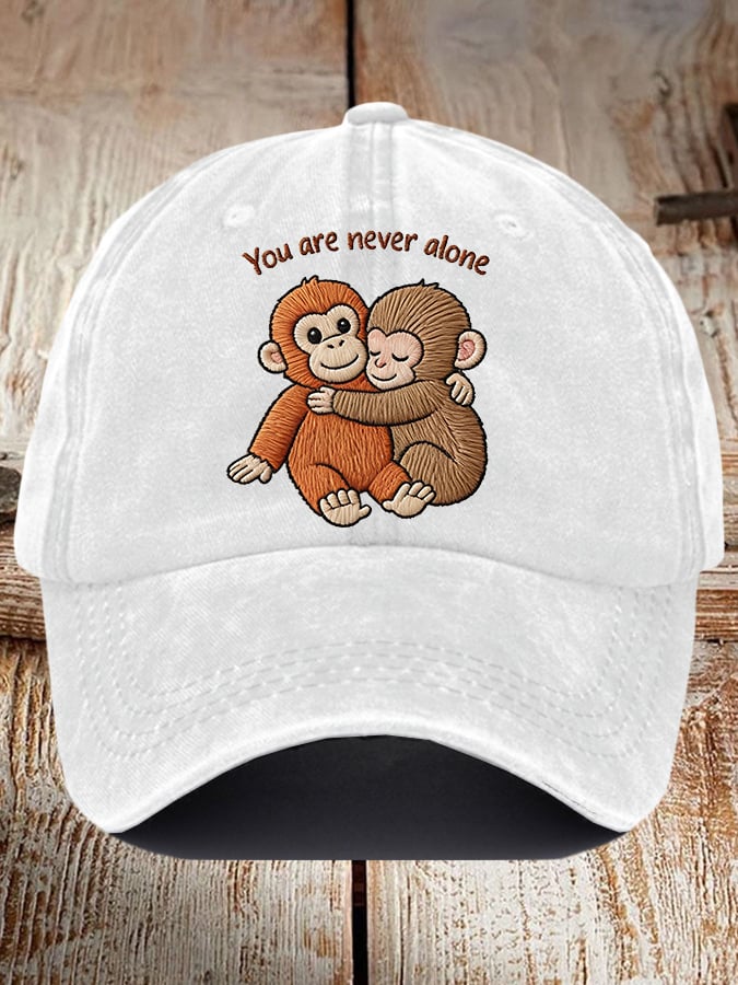 Women's Mental Health Printed Casual Hat