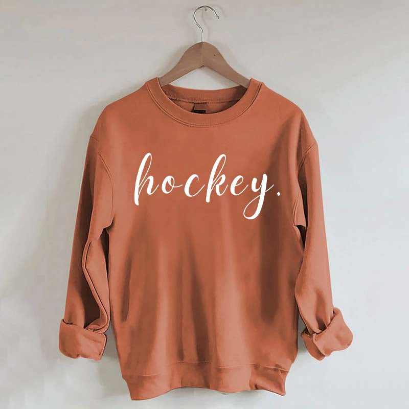 Minimalist Hockey Sweatshirt