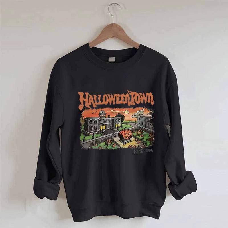 Halloweentown Printed Sweatshirt
