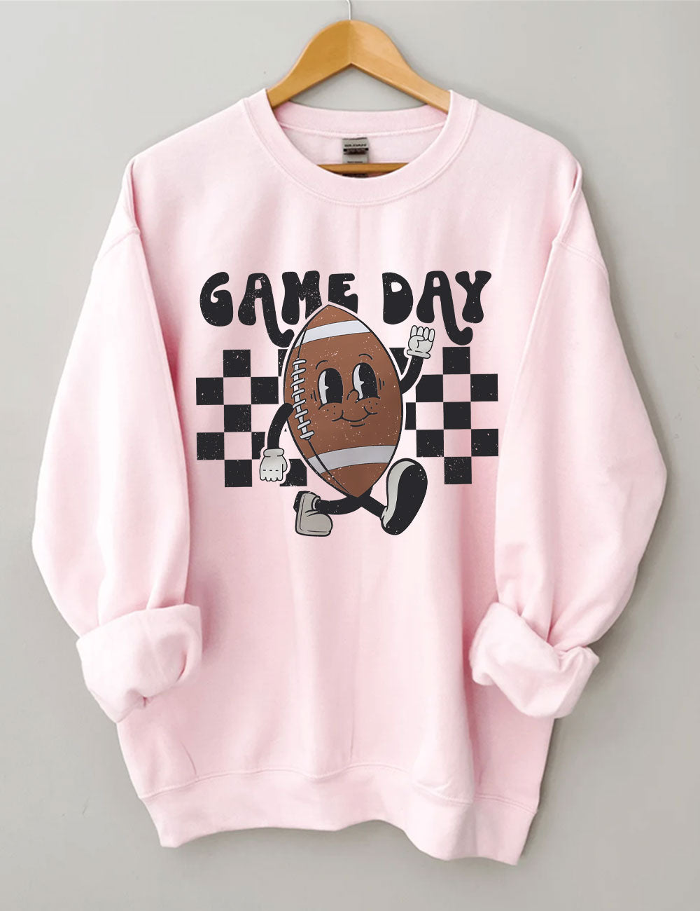 Retro Football Game Day Sweatshirt