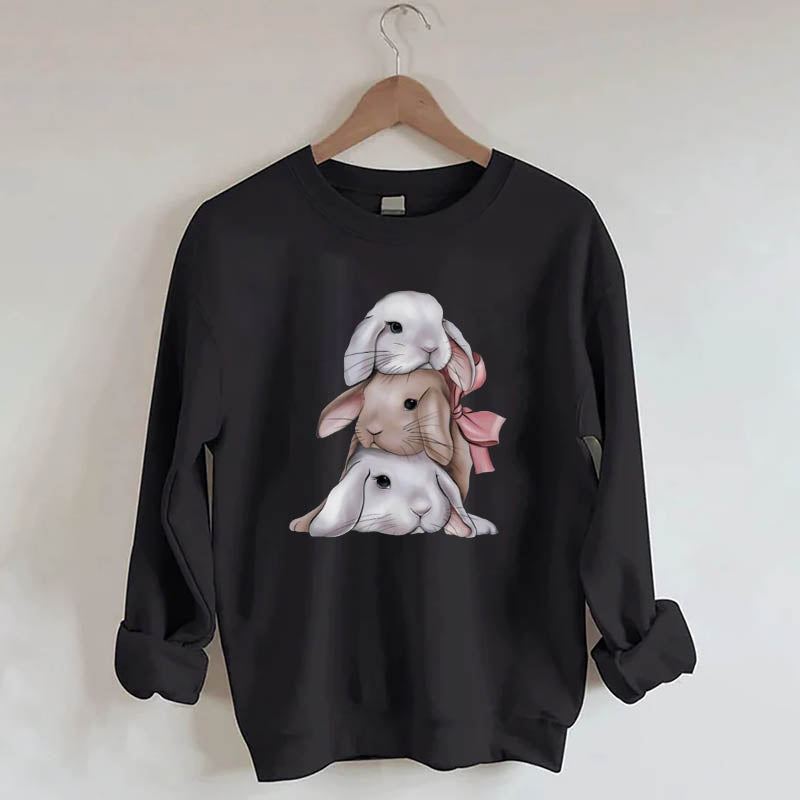 Happy Easter Rabbit Sweatshirt