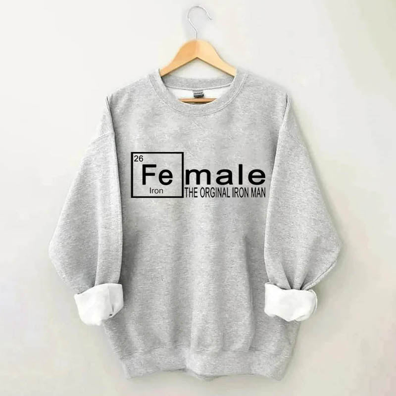 Female Iron Man Sweatshirt