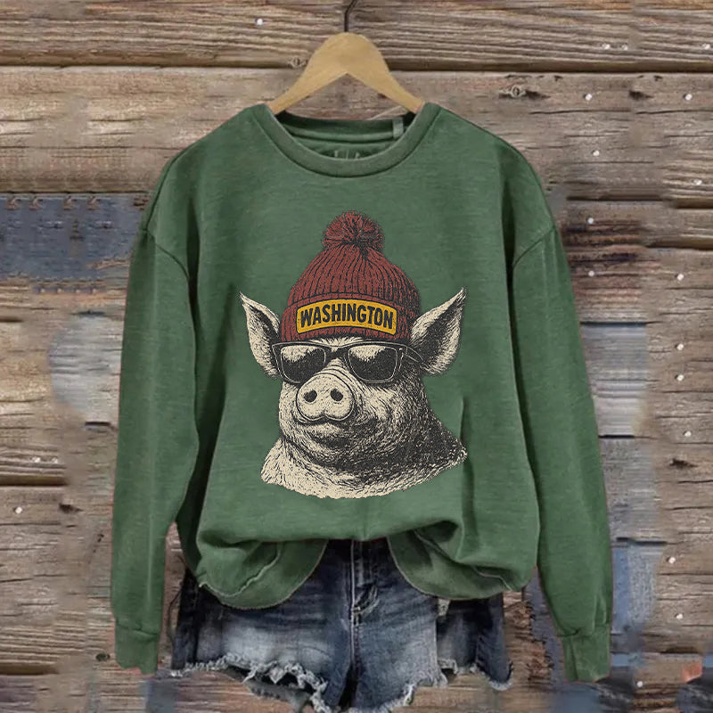Washington Football Mascot Sweatshirt