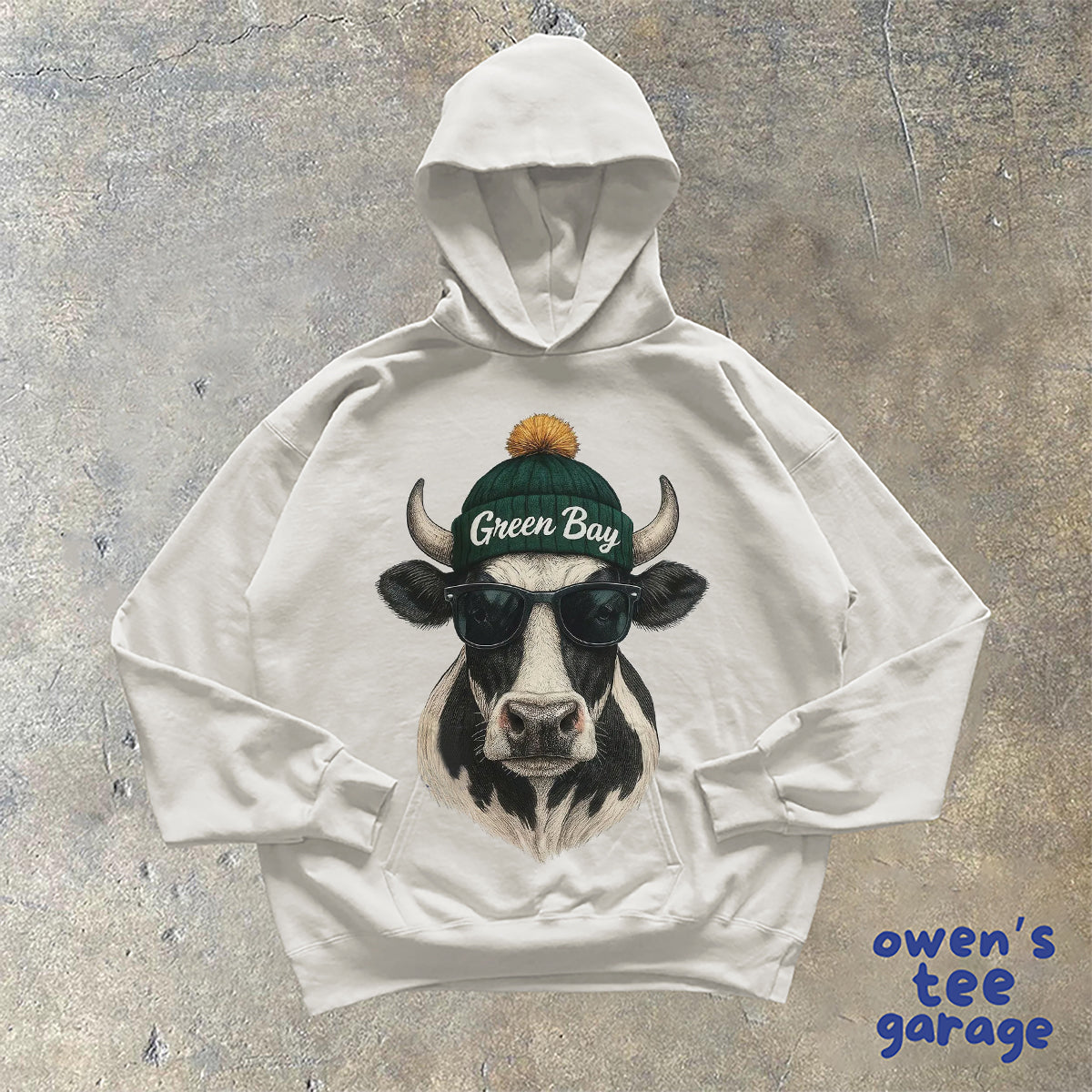 Green Bay Football Mascot Hoodie