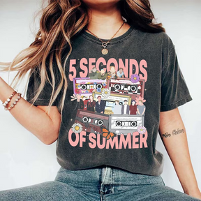 5 Seconds Of Summer Music T-Shirt