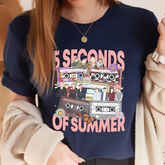 5 Seconds Of Summer Music T-Shirt