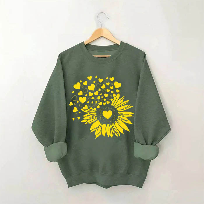 Sunflower Heart Sweatshirt