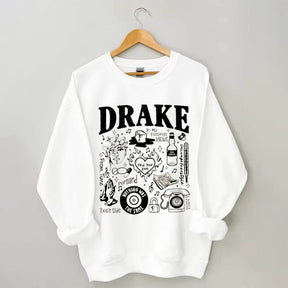 Vintage Drake Album Lyrics Song Sweatshirt