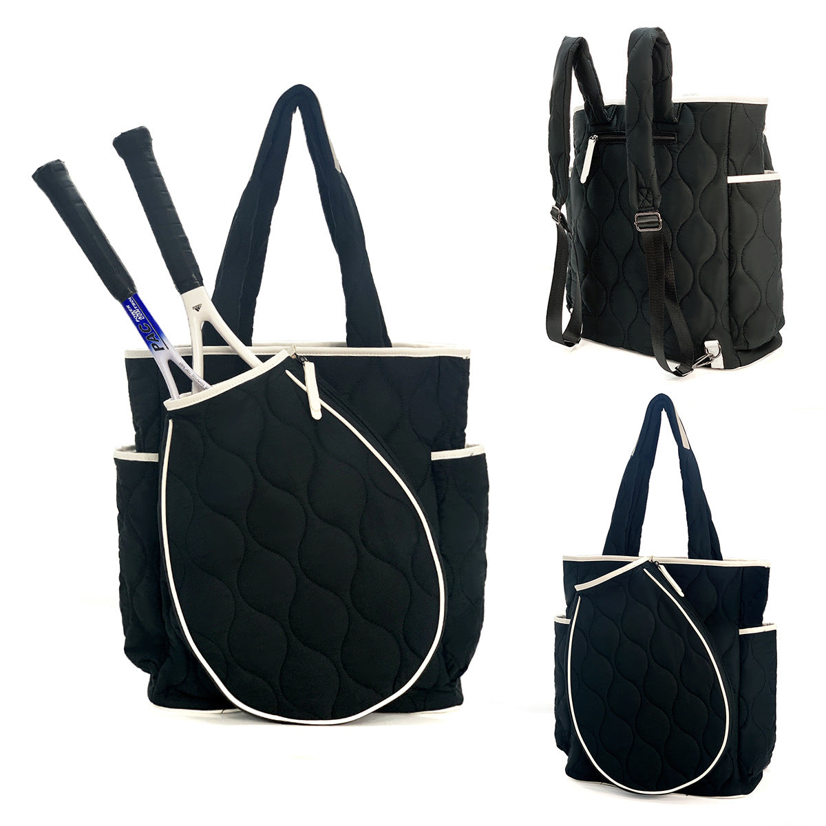 Fashion Large Capacity Multifunctional Outdoor Sports Tennis Racket/Pickle Ball Racket Handbag