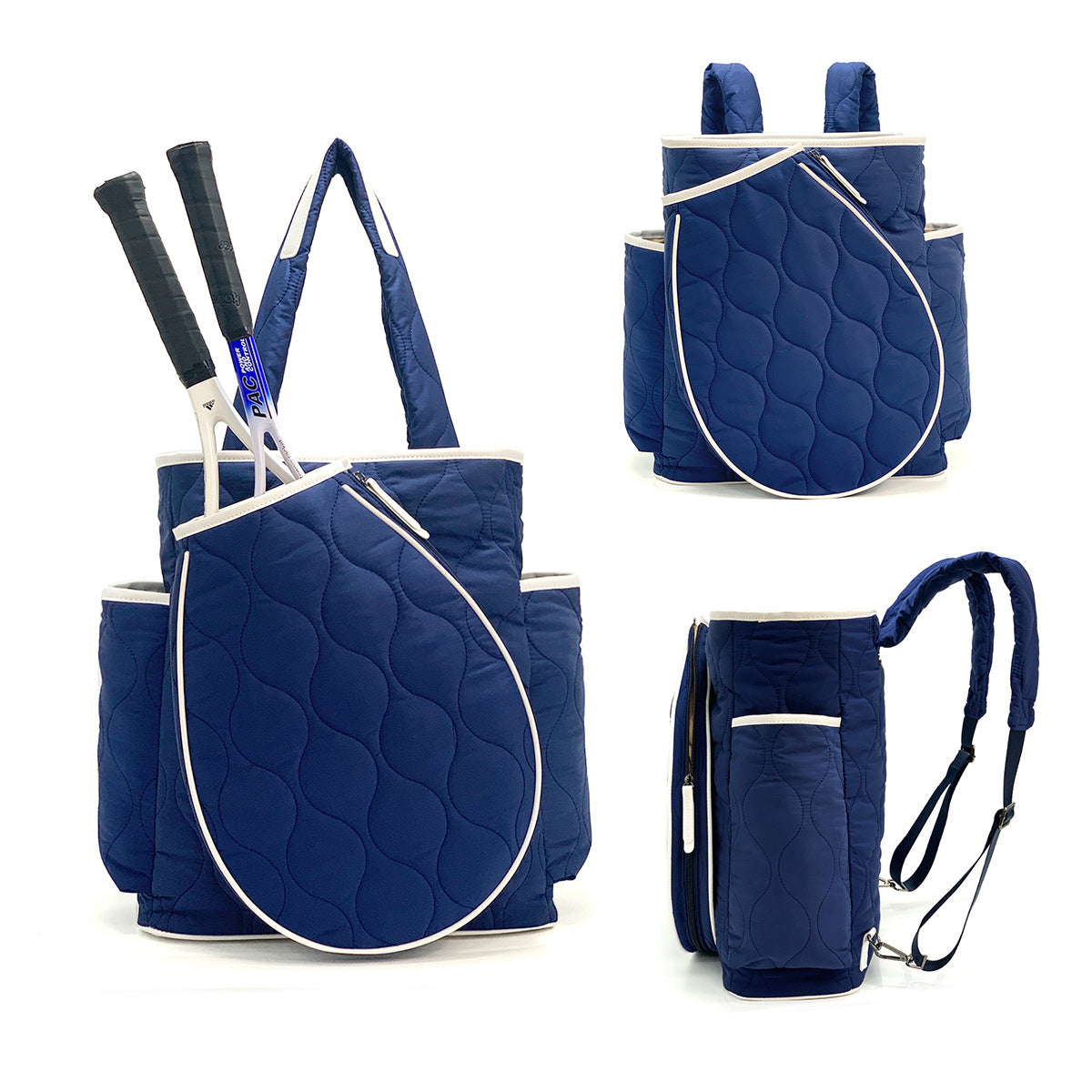 Fashion Large Capacity Multifunctional Outdoor Sports Tennis Racket/Pickle Ball Racket Handbag
