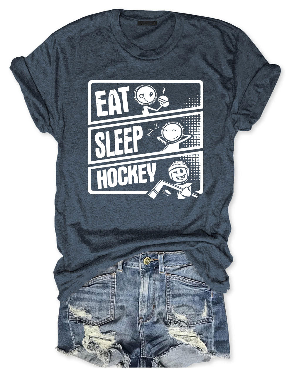 Eat Sleep Hockey T-shirt