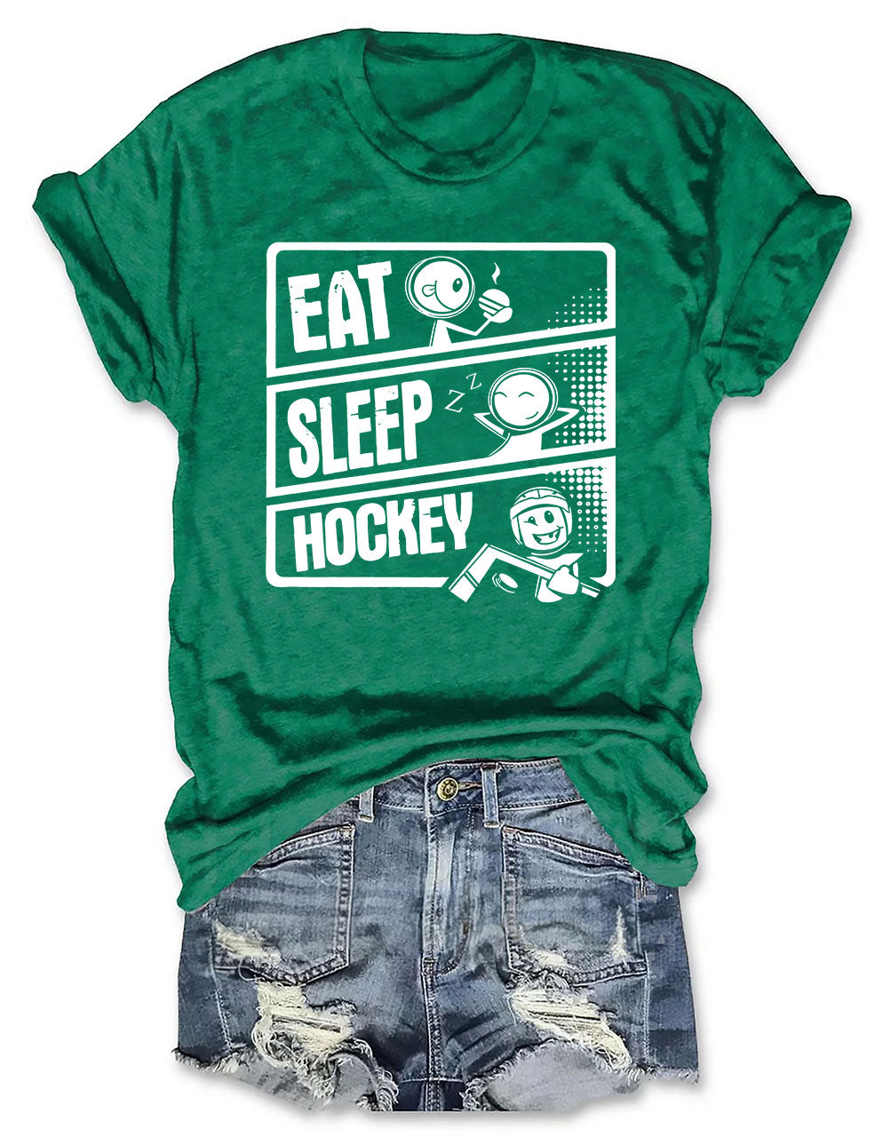 Eat Sleep Hockey T-shirt