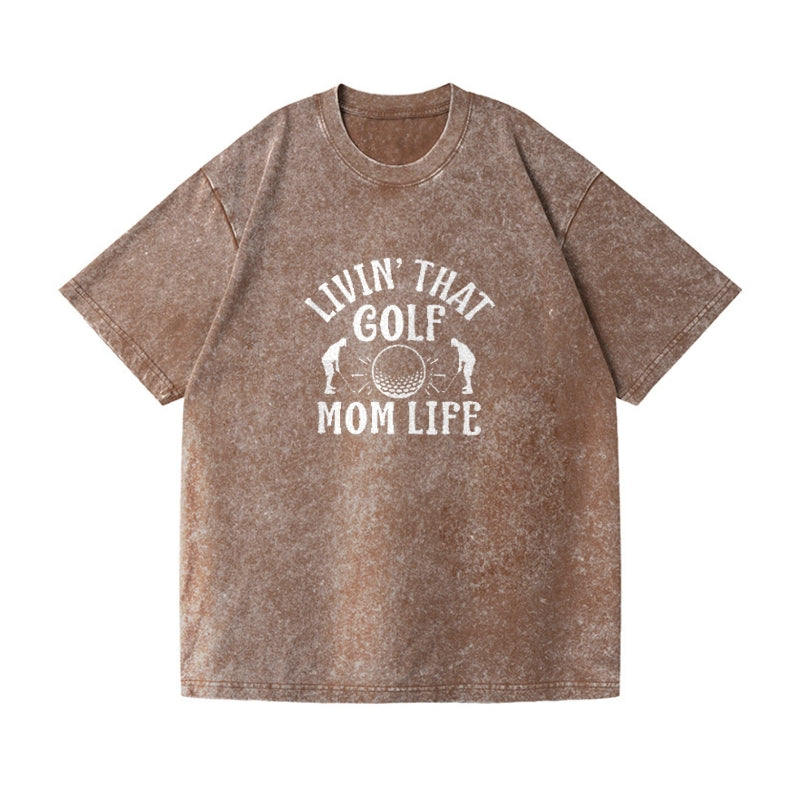 Livin' That Golf Mom Life Vintage T-shirt