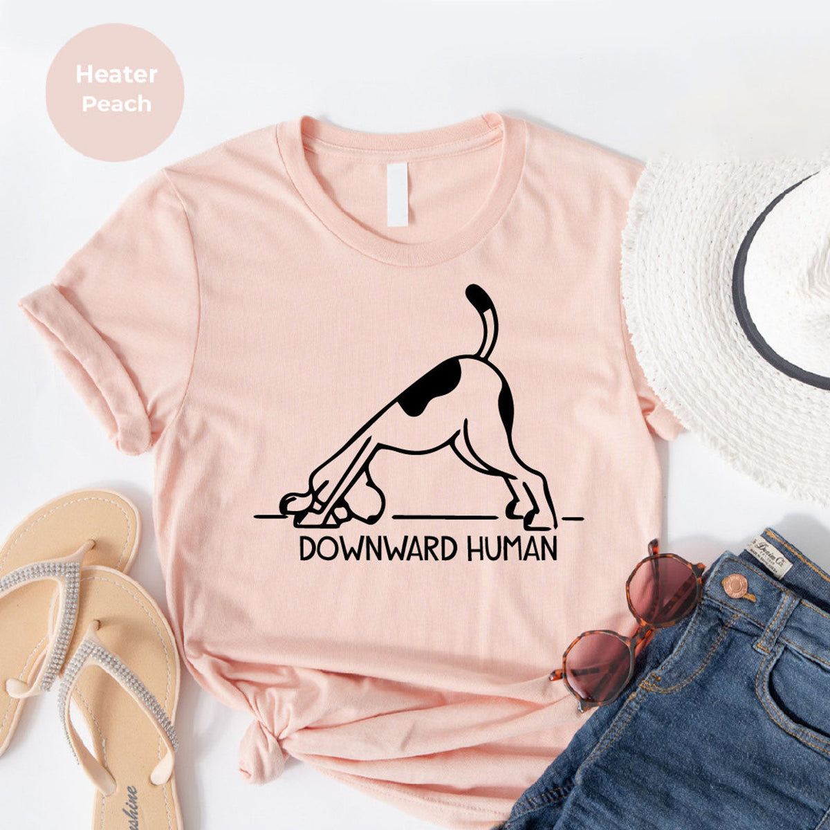 Dog Lover Yoga T-shirt