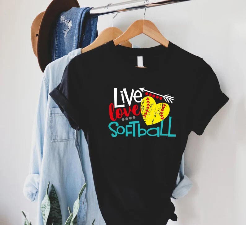 Live Love Softball Tshirt