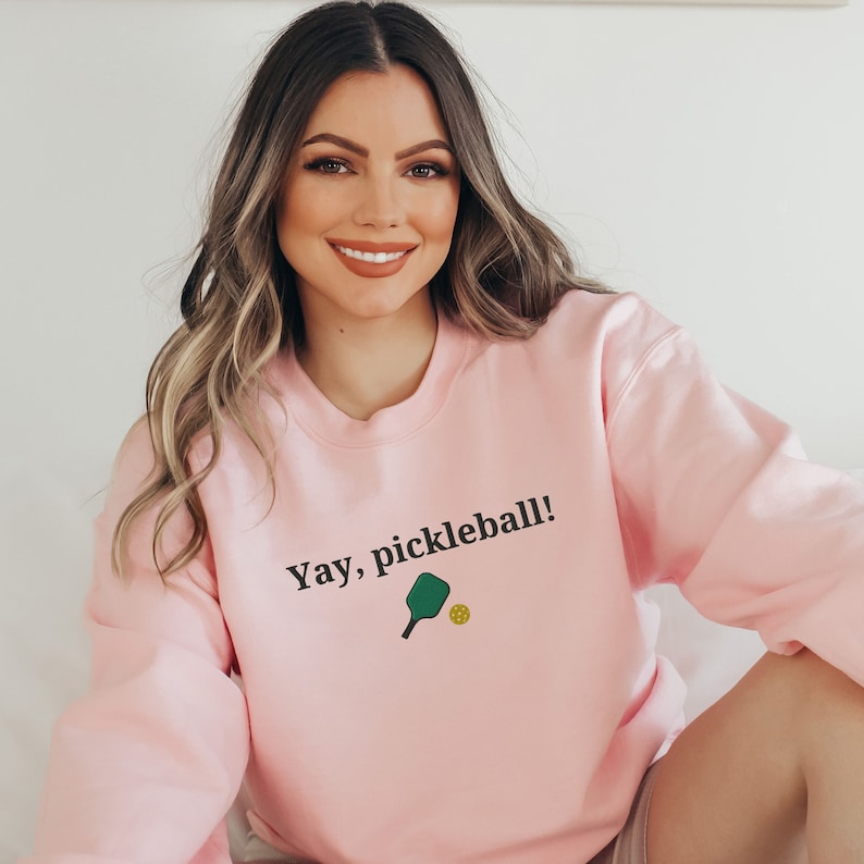 Yay Pickleball Day Sweatshirt
