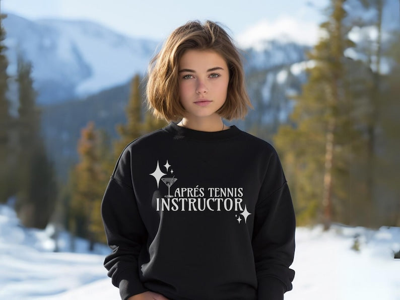 Apres Tennis Instructor Sweatshirt