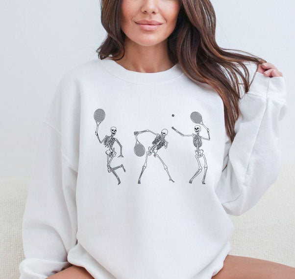 Skeleton Tennis Sweatshirt