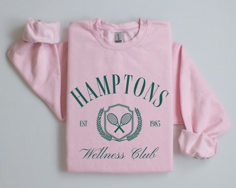 Hamptons Wellness Club Tennis  Sweatshirt