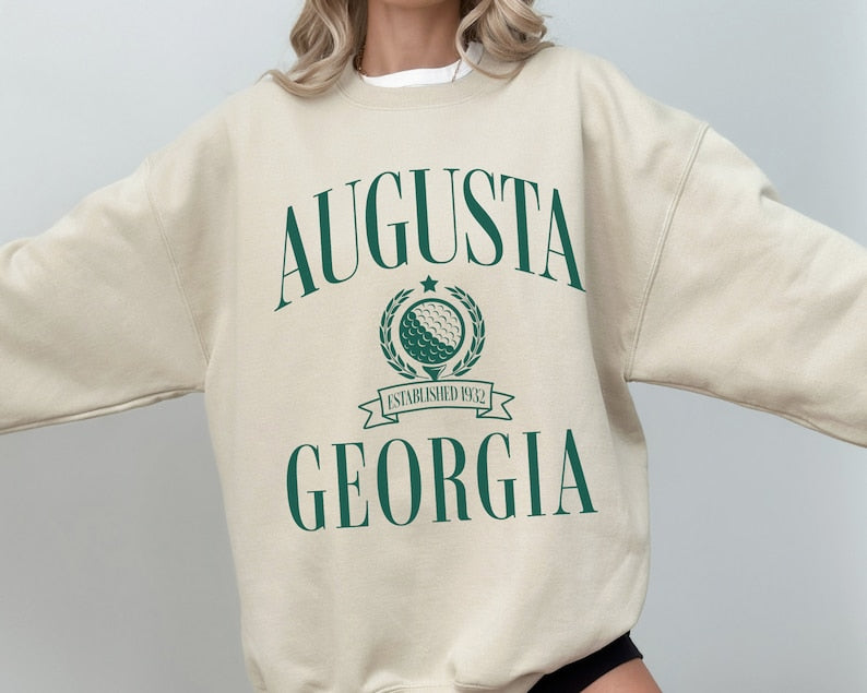 Augusta Georgia Golf Sweatshirt