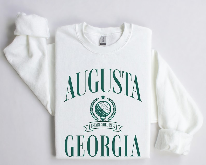 Augusta Georgia Golf Sweatshirt