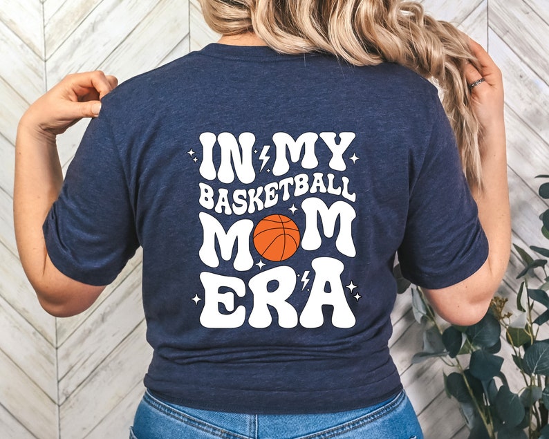 In My Basketball Mom Era T-Shirt，Customized Your Name And  Number