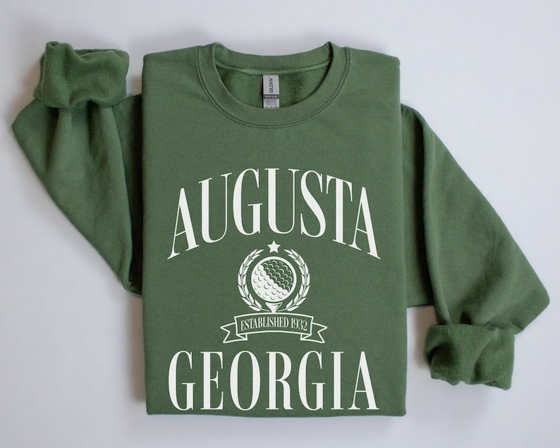 Augusta Georgia Golf Sweatshirt