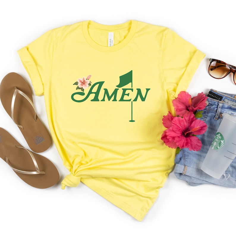 Amen Masters Golf T-Shirt