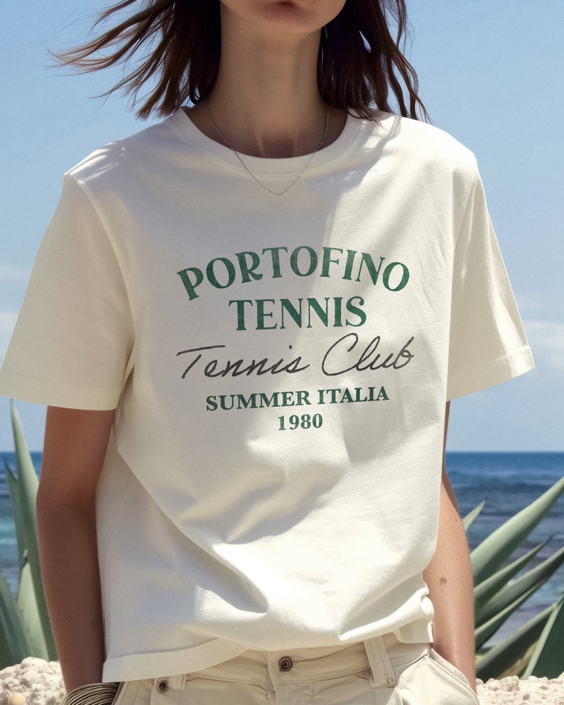 Portofino Tennis Club Italy  T-Shirt