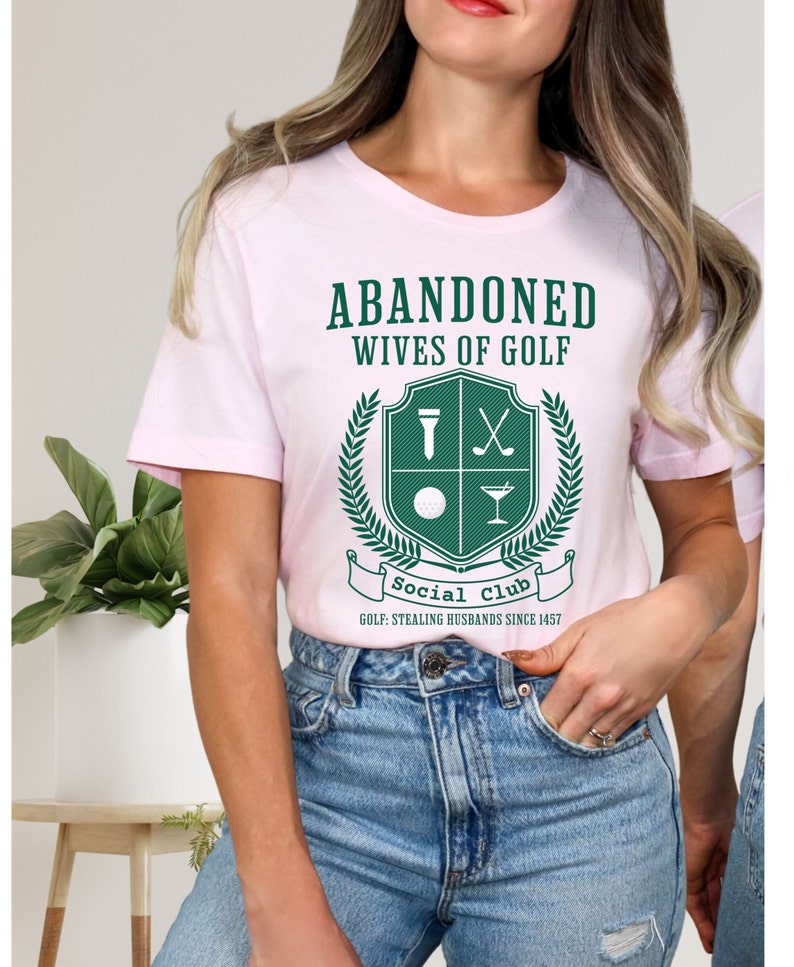 Abandoned Wives Of Golf T-shirt