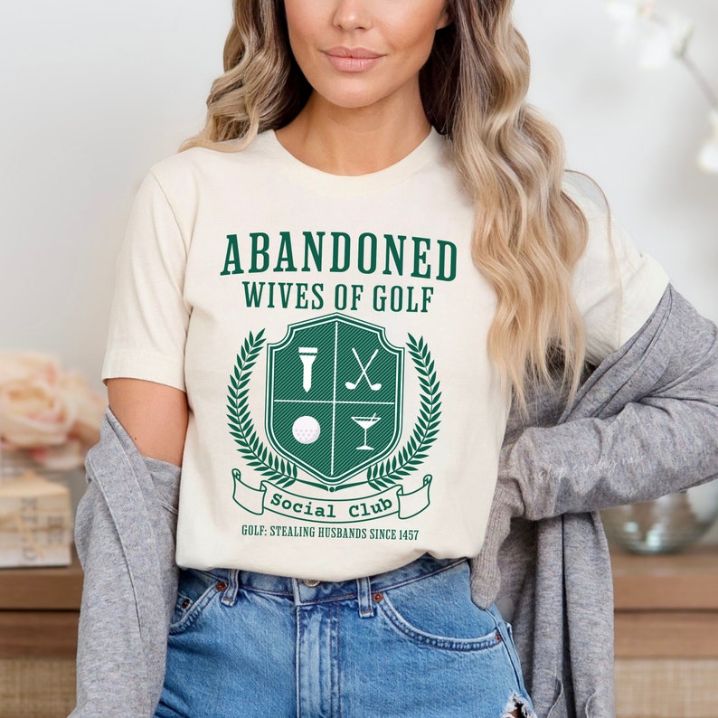 Abandoned Wives Of Golf T-shirt