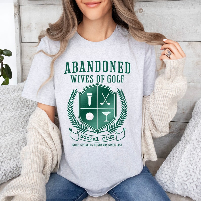 Abandoned Wives Of Golf T-shirt