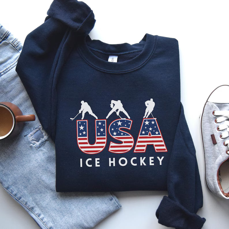 USA Ice Hockey Sweatshirt