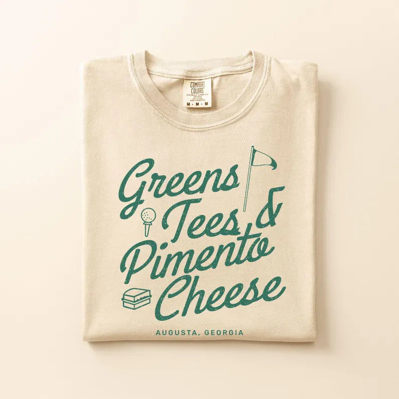 Greens Tees Pimento Cheese £¬Augusta National Golf Club T-Shirt