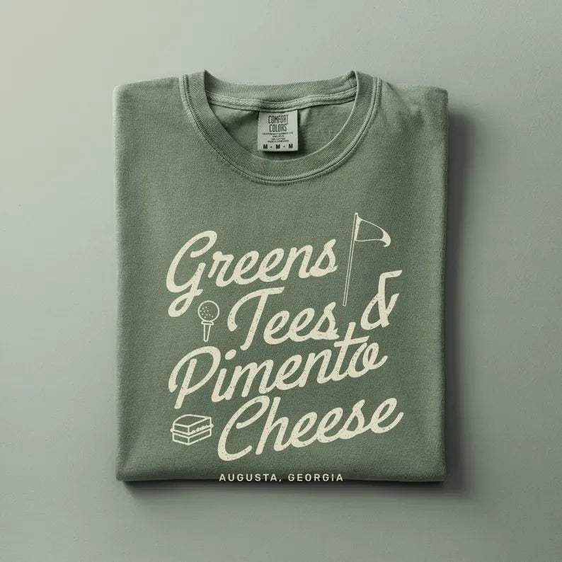 Greens Tees Pimento Cheese £¬Augusta National Golf Club T-Shirt