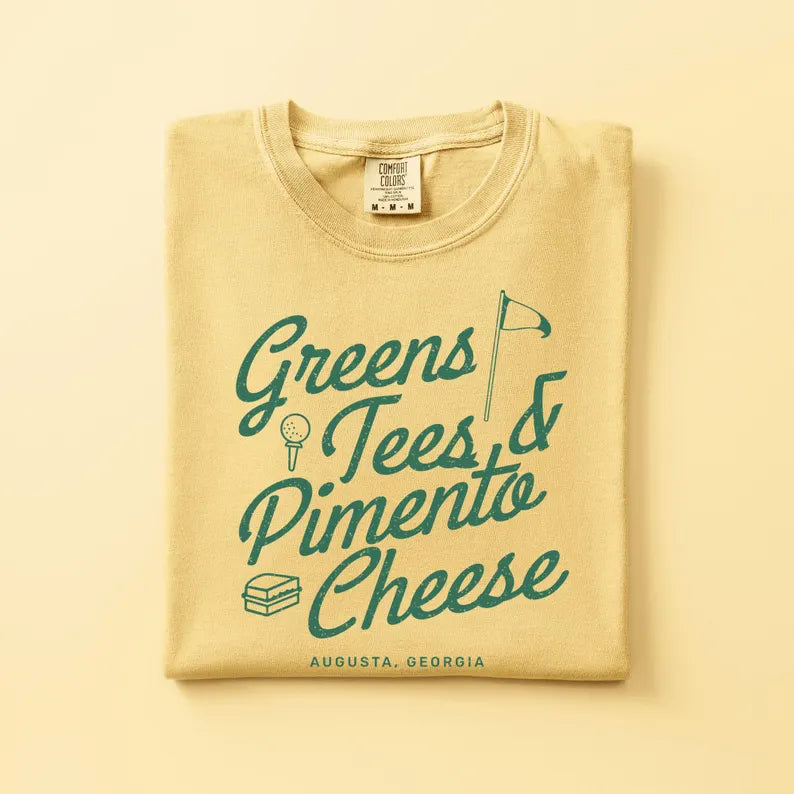 Greens Tees Pimento Cheese £¬Augusta National Golf Club T-Shirt
