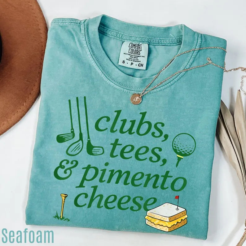 Clubs Tees Pimento Cheese Golf Tournament, Masters Inspired T-Shirt