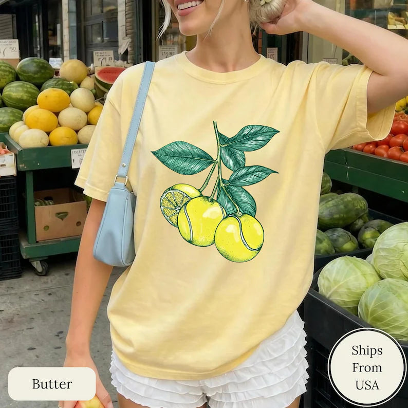 Comfort Colors® Lemon Tennis T-Shirt