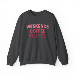 Weekends Coffee Pilates Sweatshirt