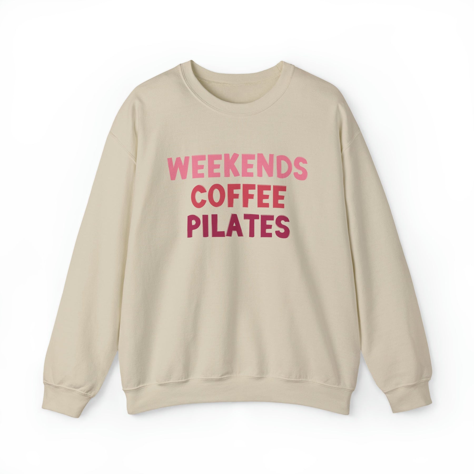 Weekends Coffee Pilates Sweatshirt