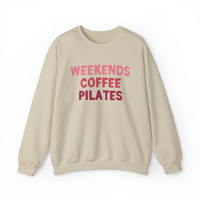 Weekends Coffee Pilates Sweatshirt