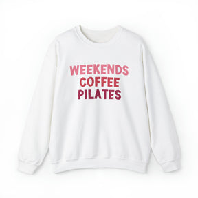 Weekends Coffee Pilates Sweatshirt