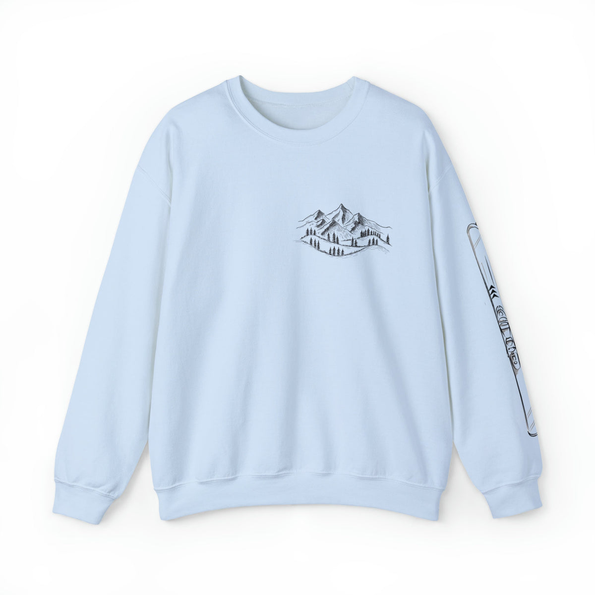 Outdoorsy Lover Prays for Snow，Skiing Sweatshirt
