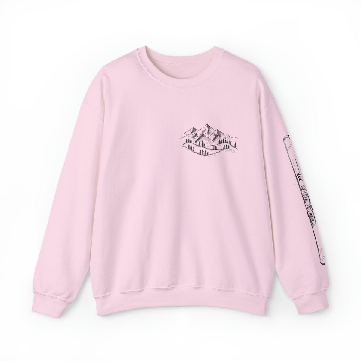 Outdoorsy Lover Prays for Snow，Skiing Sweatshirt