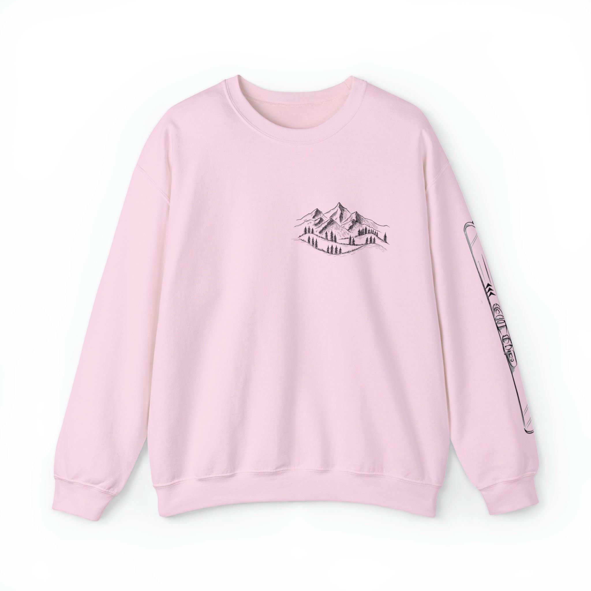 Outdoorsy Lover Prays for Snow，Skiing Sweatshirt