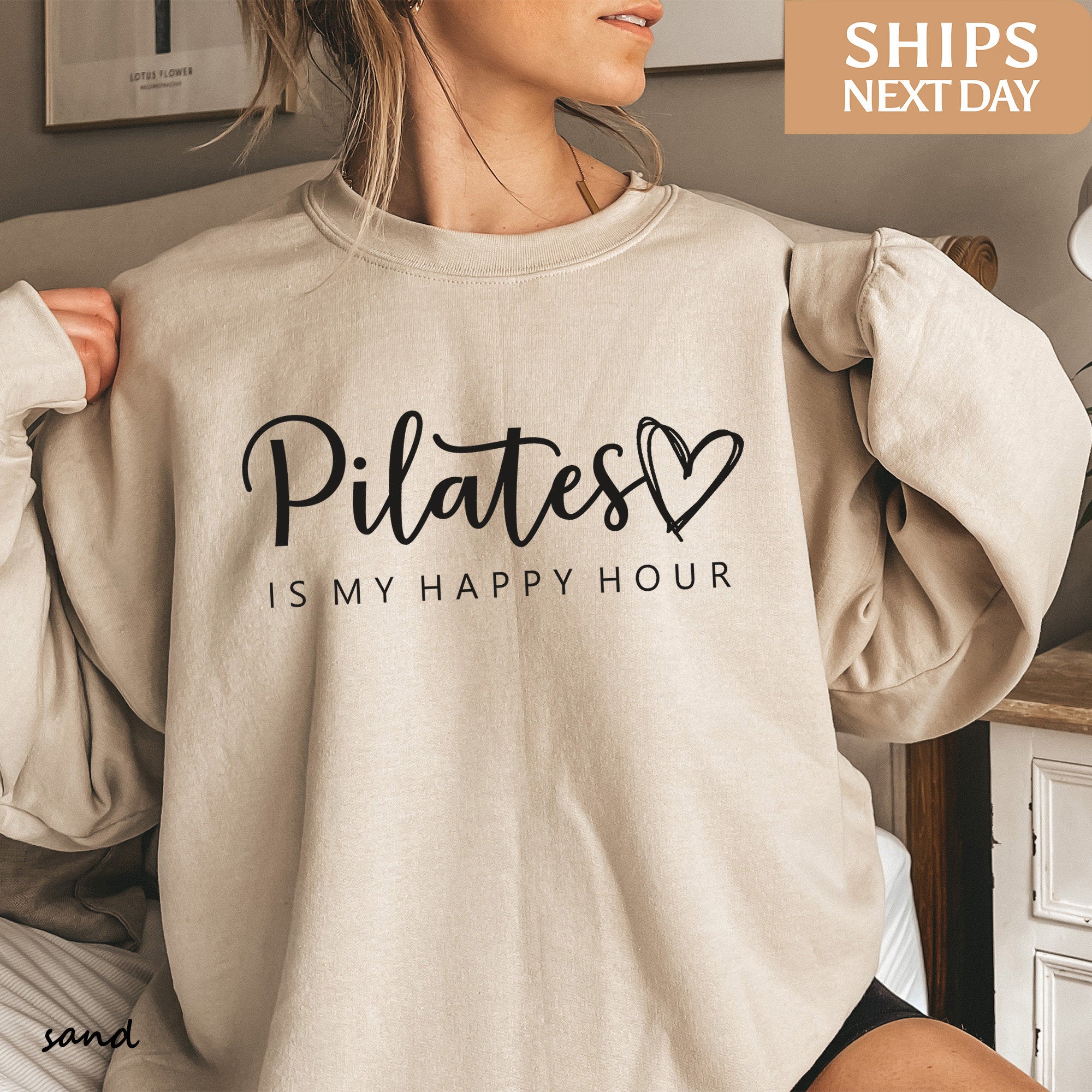 Pilates is My Happy Hour Sweatshirt